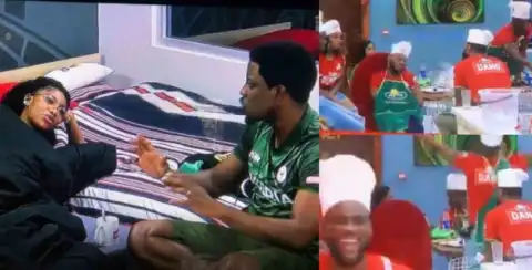 BBNaija 2019: What happened after Tacha showed Seyi her chest (Video)